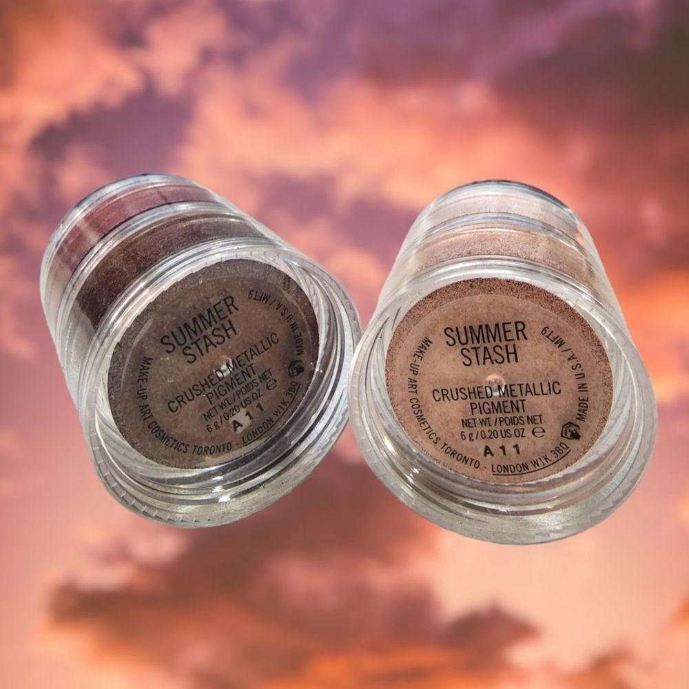 MAC Summer Stash Crushed Metallic Pigment Stack - Picture 3 of 6